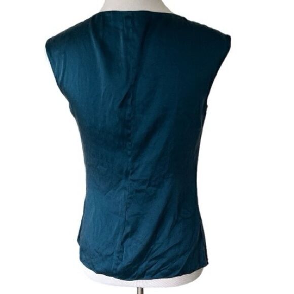Elie Taria made for Nordstrom Silk Top size S - Picture 2 of 5